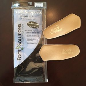 Foot Solutions Arch Supports; Men 8-9, Women 10-11